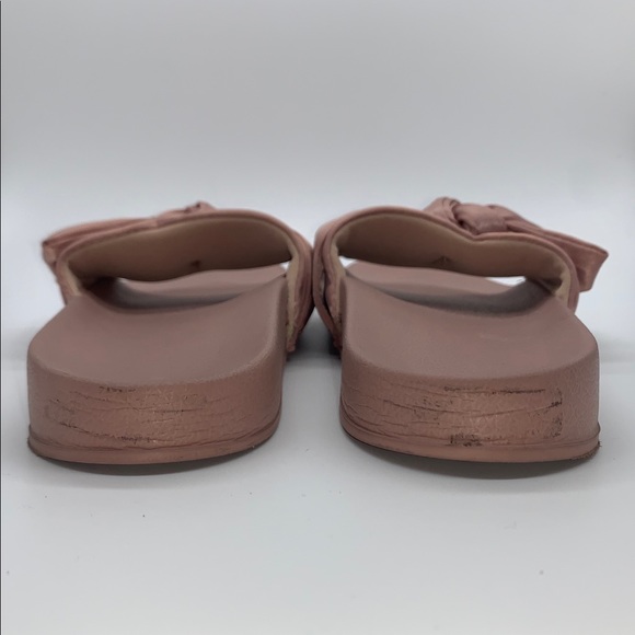 🎀 Classy Slip-On Flip Flops with Satiny Bow (5/6) - Picture 5 of 8